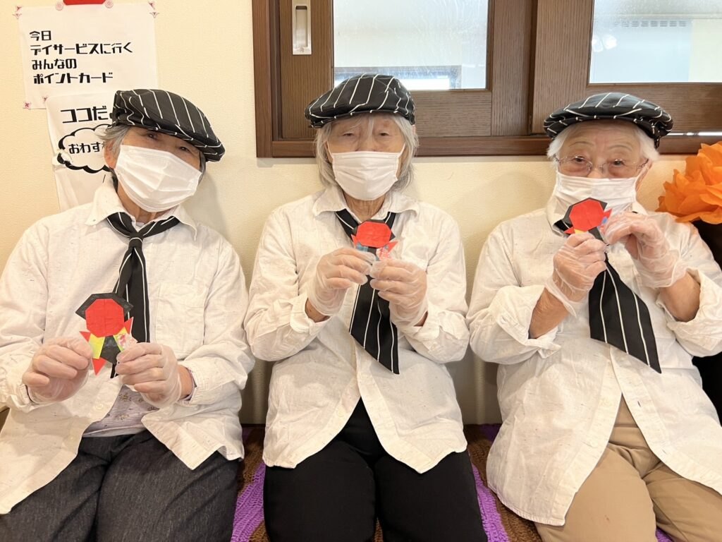 花のんカフェの看板娘の利用者さん達です✨