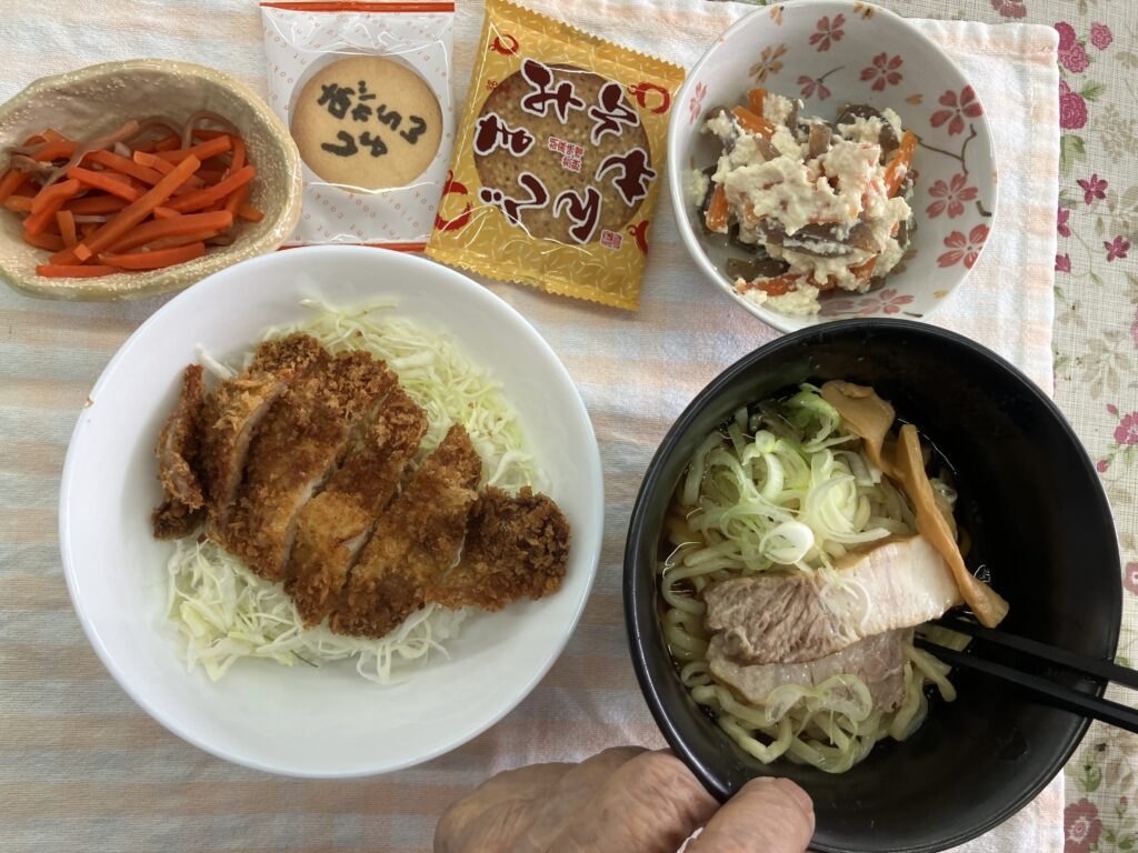 月1回のお楽しみ郷土料理。今月は福島の味