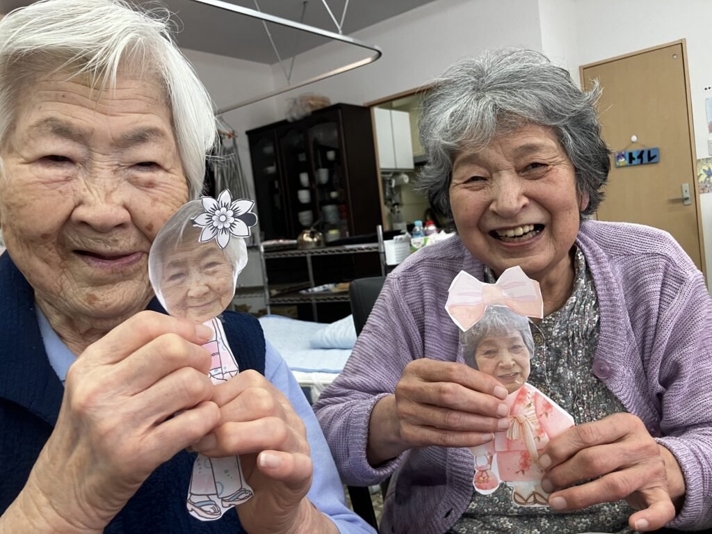 浴衣姿の自分人形、できたよ〜☺️