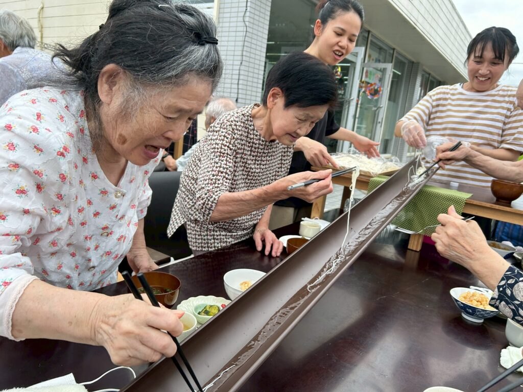下流は少し不利かも⁉️笑