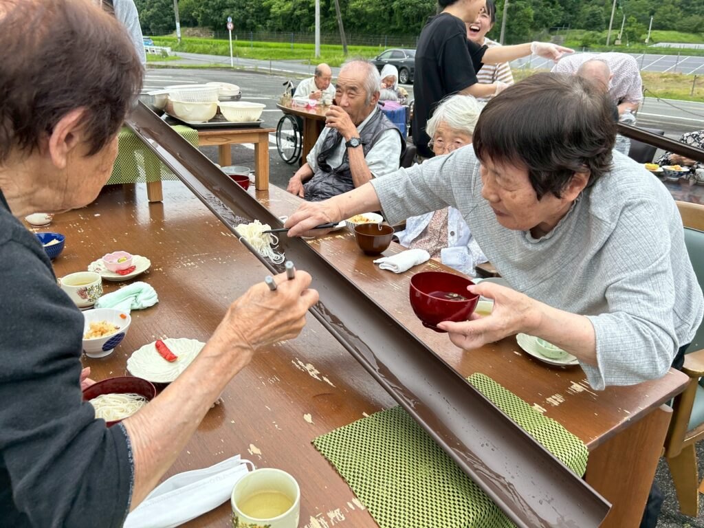 そうめんキャッチ✨